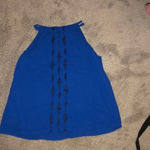 Apt 9 cobalt blue sleeveless tank